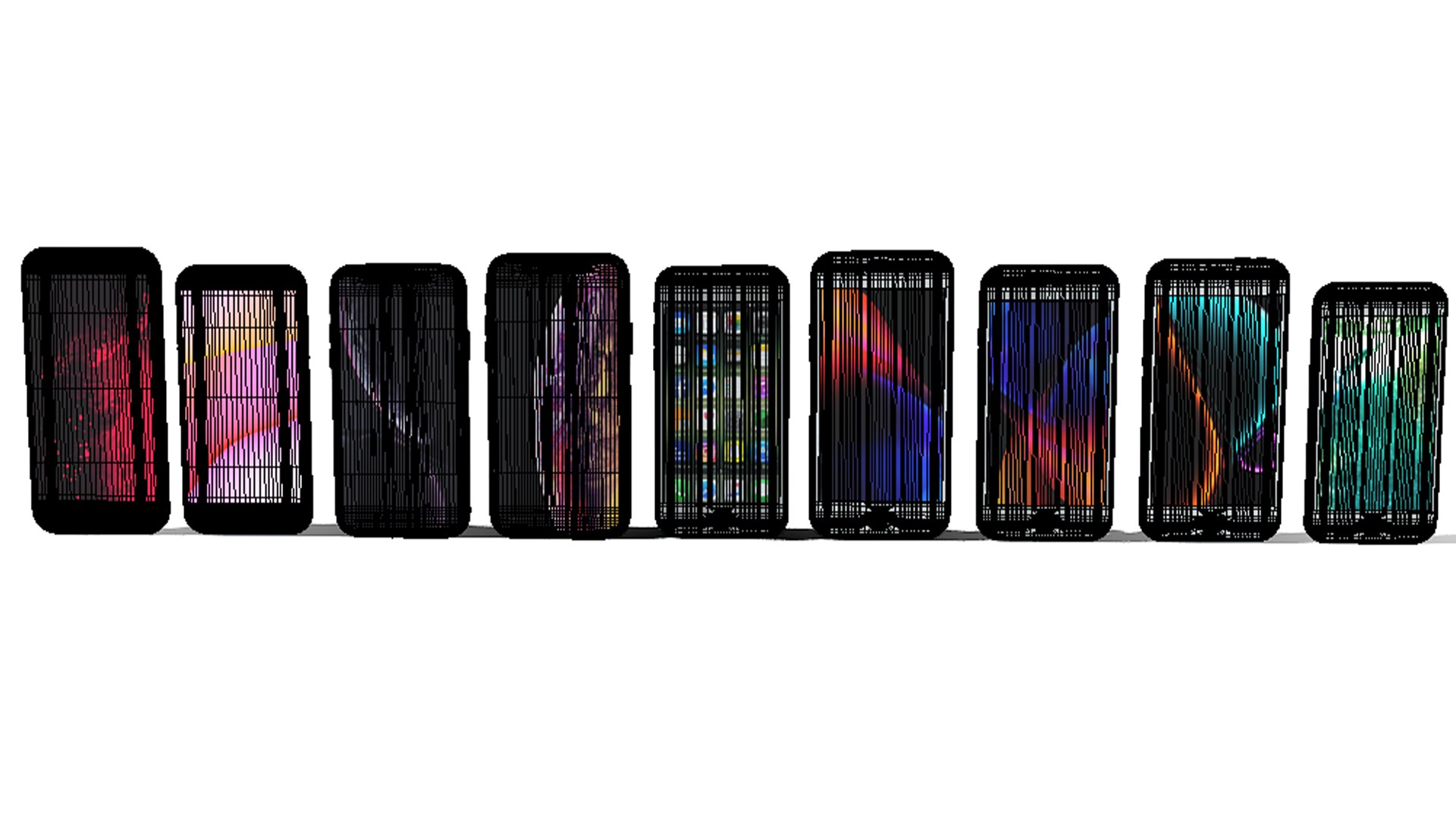3D All IPhones Model - TurboSquid 2148870