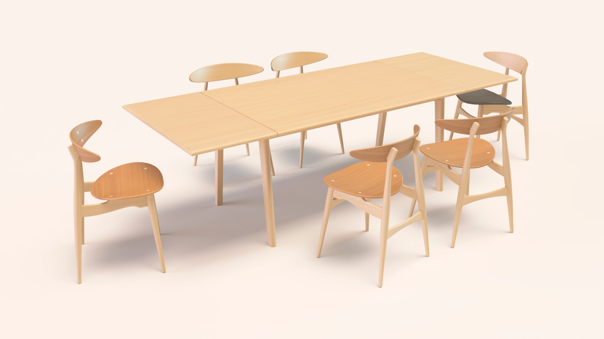 3D Carl Hansen Pack Vol 01 - TurboSquid 2019000