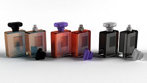 bottle parfume 3D model