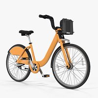 Sharing Bicycle Generic 3D Model