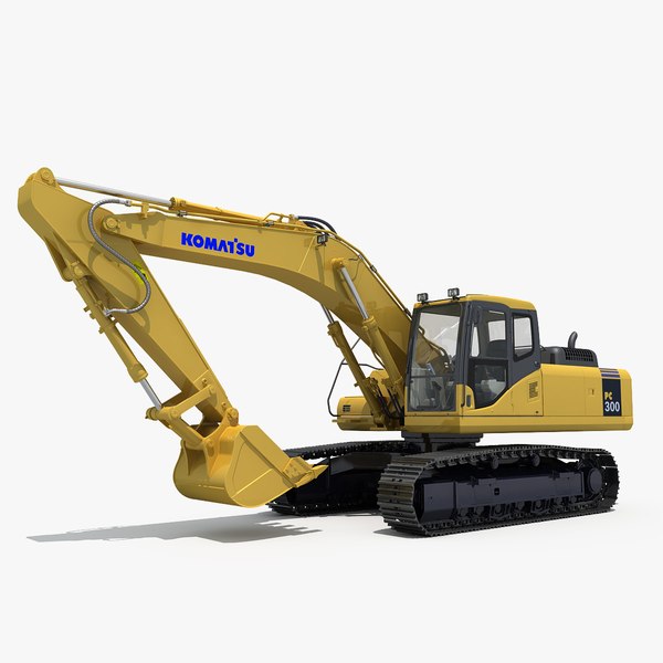 3dsmax excavator