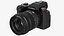 3D model Panasonic Lumix DC-S5 II with lens