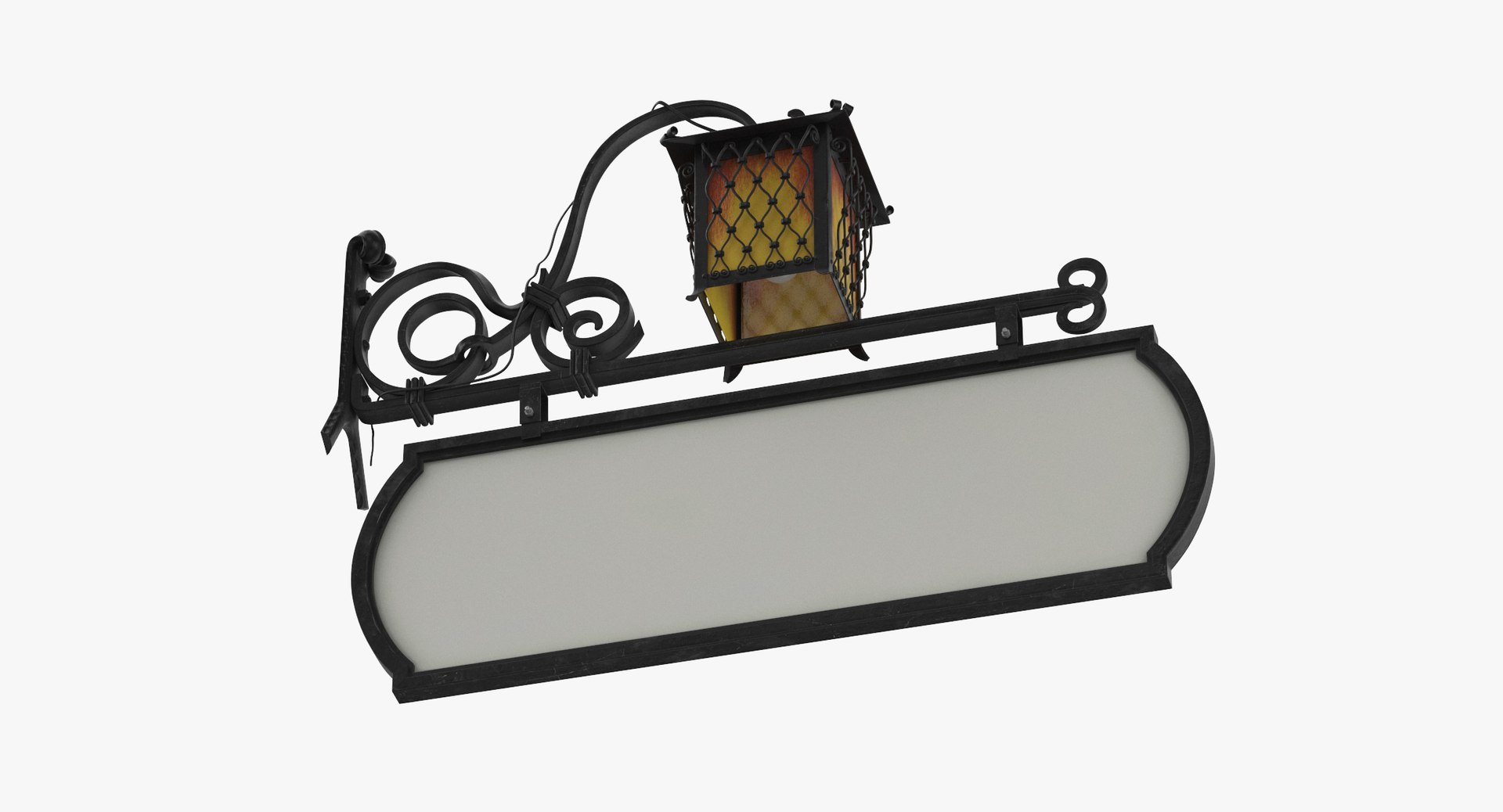 3D Storefront Store Sign - TurboSquid 1230830