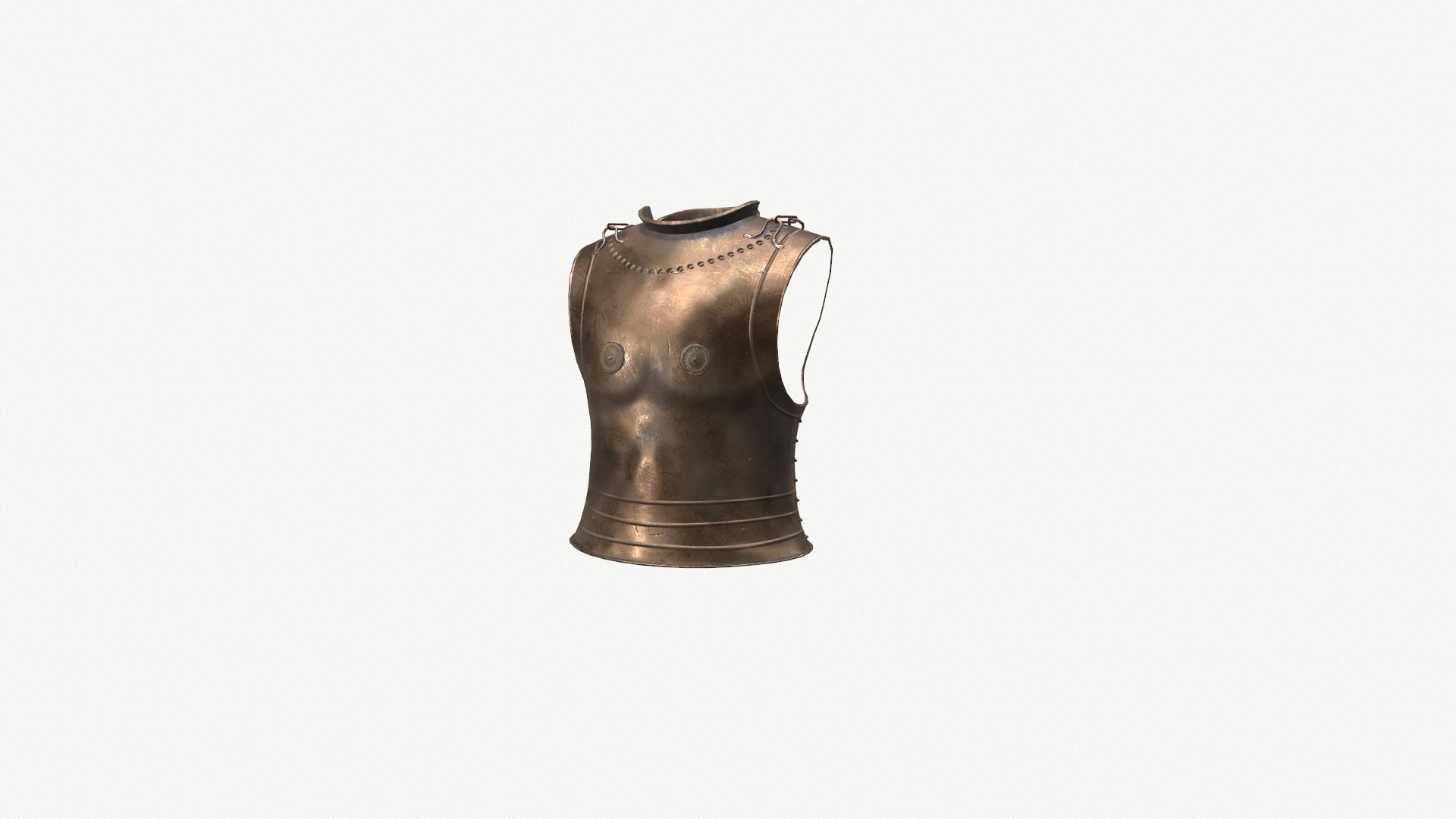 3D Ancient Armor HallStatt 3D Model Game Ready PBR Low Poly Model ...