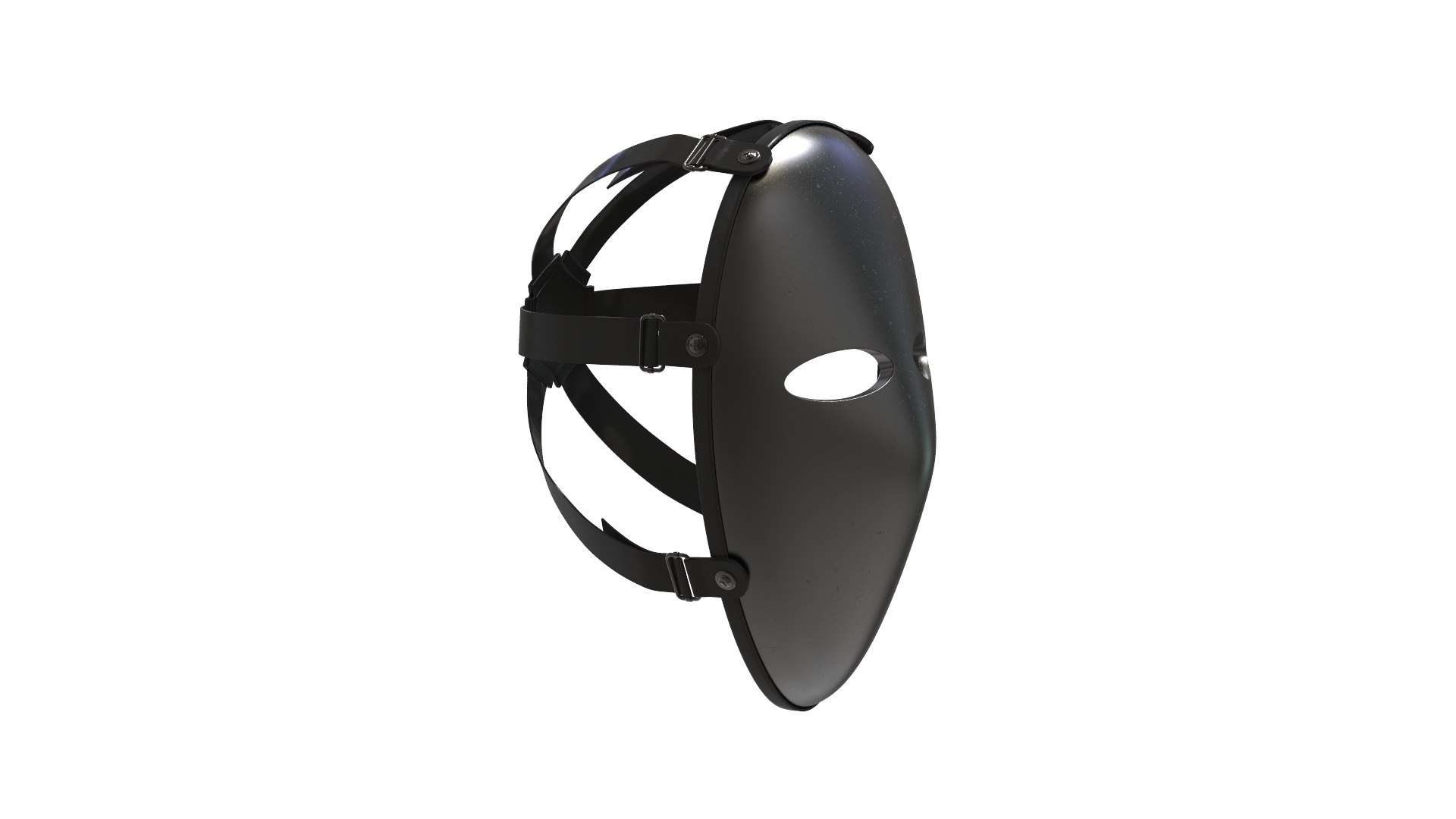 Ballistic Bulletproof Mask 3D Model - TurboSquid 1493875