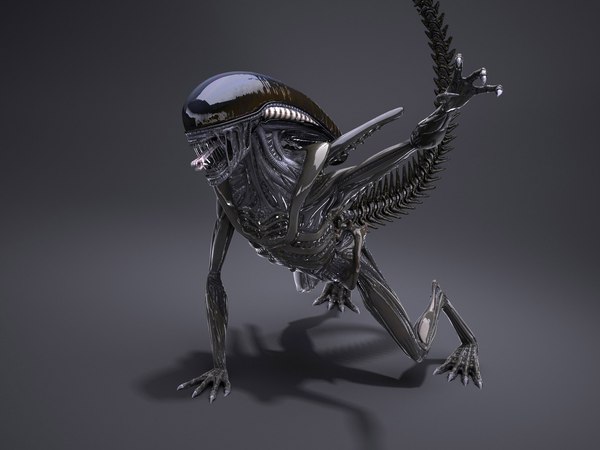 Alien xenomorph 3D model - TurboSquid 1216136