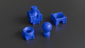 Grip Joint Ball 3D