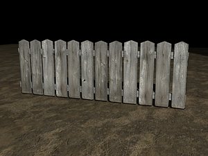 3D picket fence #2