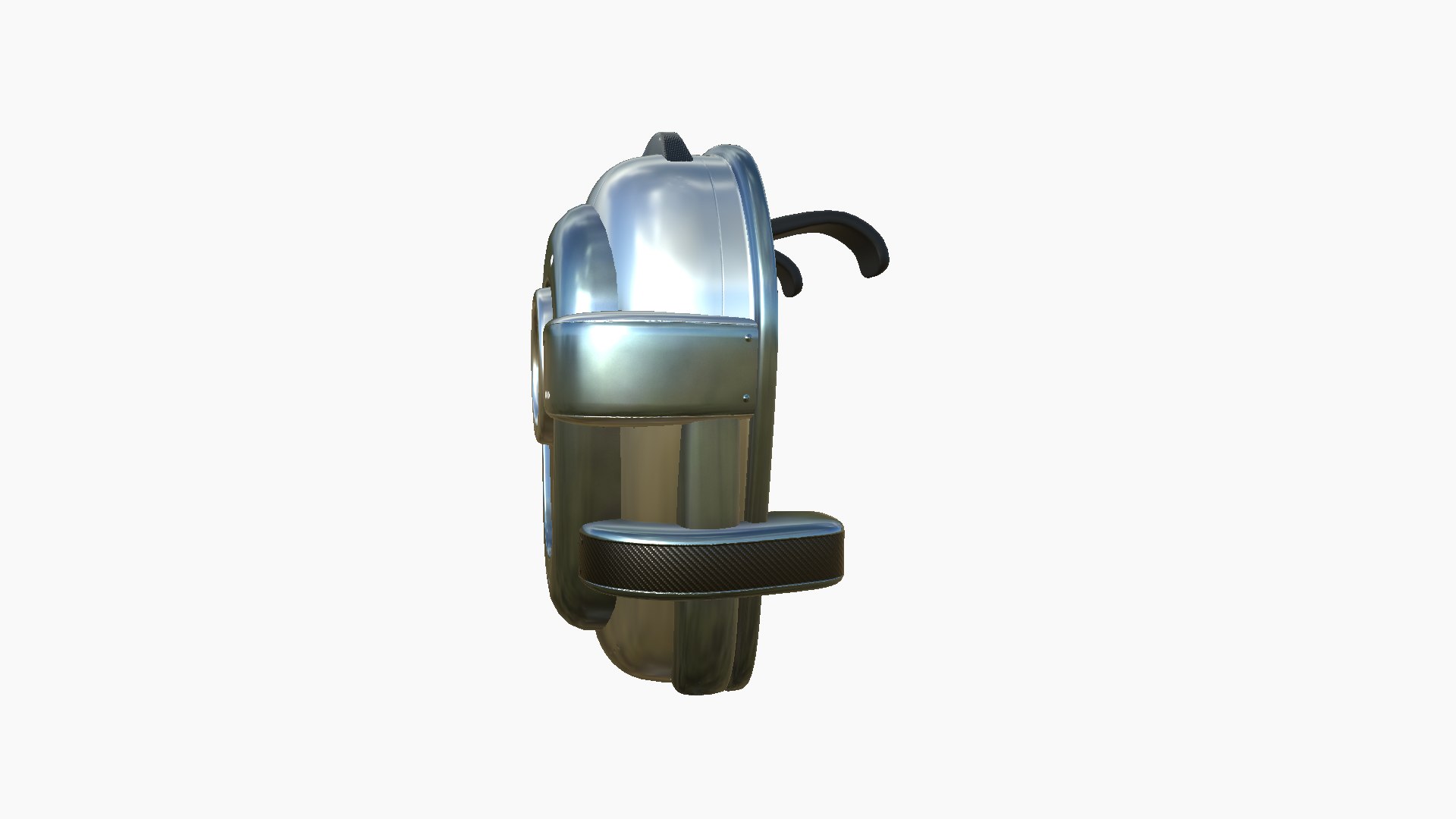 3D SciFi Backpack C04 Aluminum - Fashion Character Design model ...