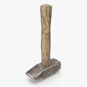 Old Hammer - Low Poly