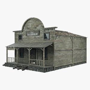 3D 3D West Saloon