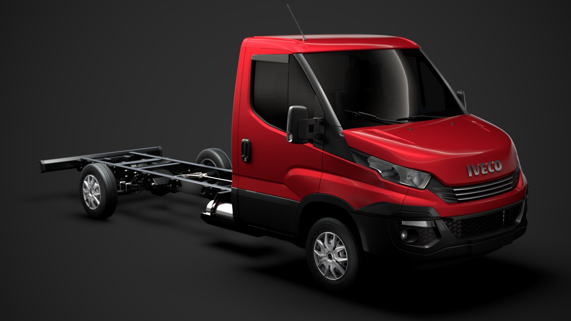 Iveco Daily Single Cab 3D Model TurboSquid 1540943