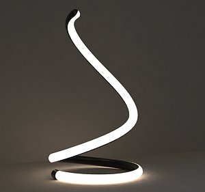 Modern Lamp with 6 materials