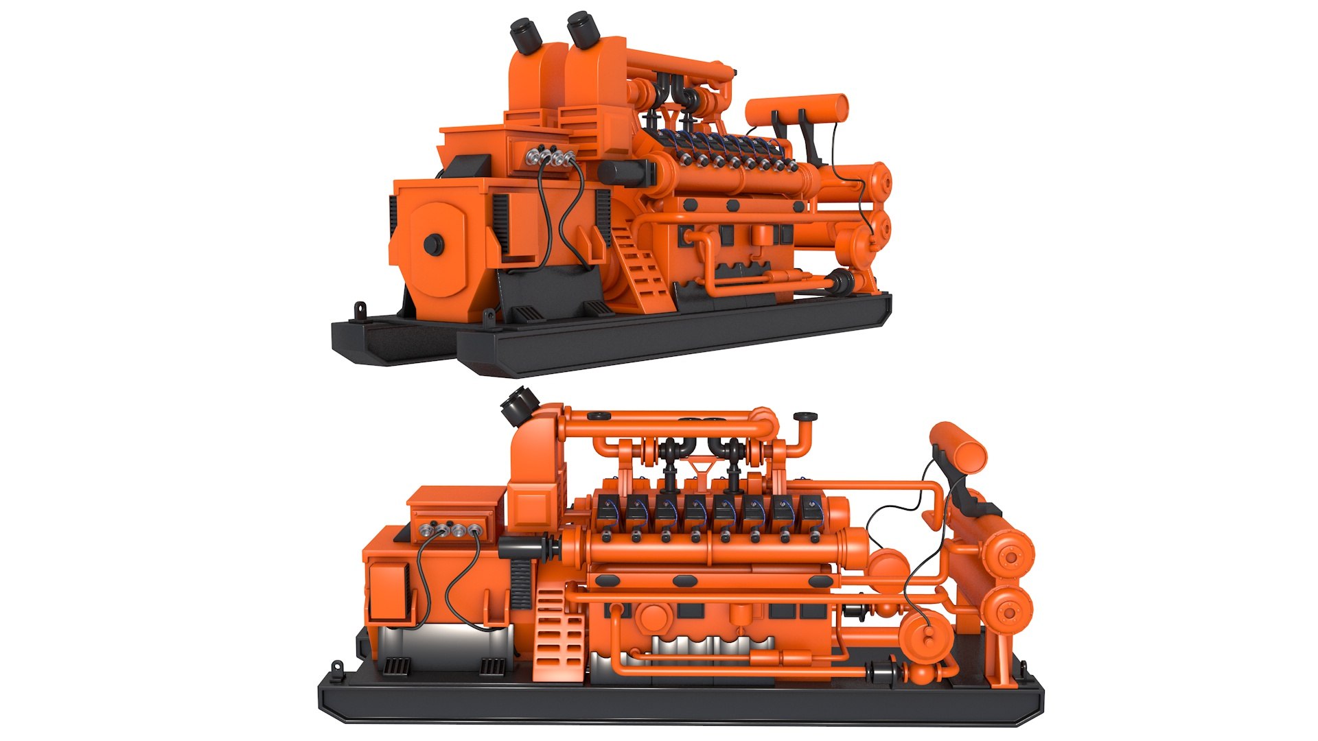 Diesel Generator 3D - TurboSquid 2096759