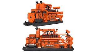 Diesel Generator 3D