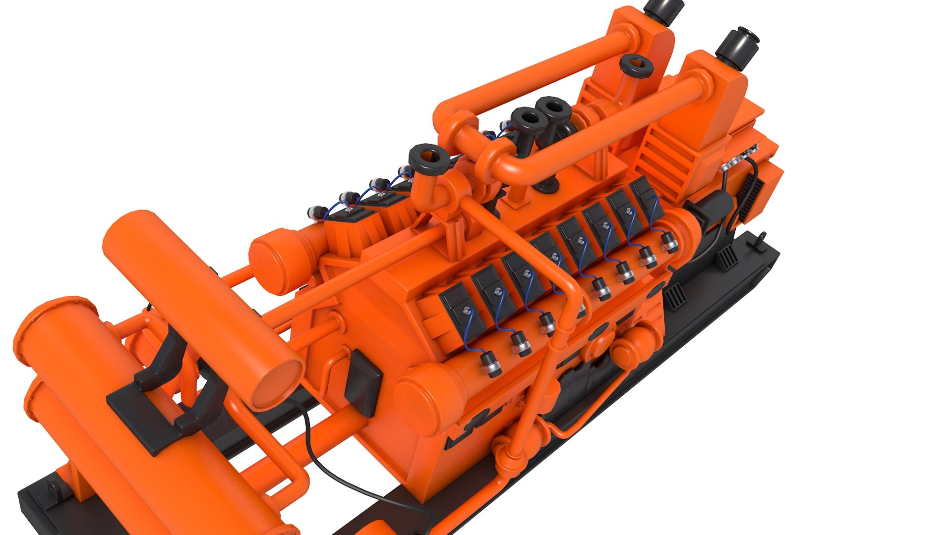 Diesel Generator 3D - TurboSquid 2096759