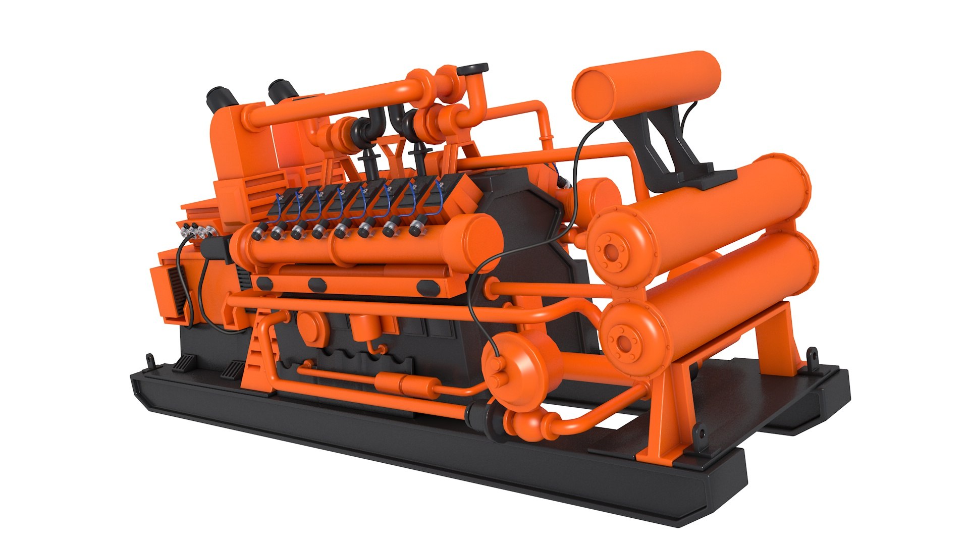Diesel Generator 3D - TurboSquid 2096759
