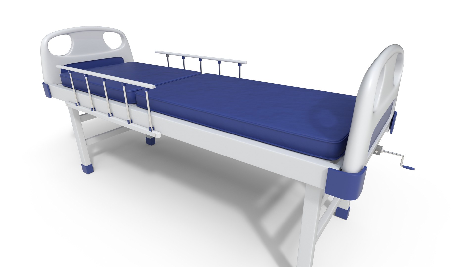 3D Hospital Bed Model TurboSquid 2054411