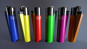 Clipper Lighter 3D