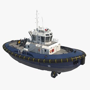 tugboat offshore 3d model