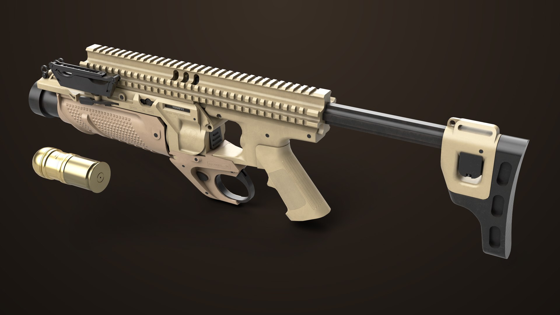 Grenade Launcher 05 Brown All PBR Unity UE Textures 3D model https://p.turbosquid.com/ts-thumb/Gt/xMFrow/2W/grenade_launcher05_brown_00025/jpg/1717725064/1920x1080/fit_q87/697af8cffc8e23982ba7dae58b3bf8b891f70d2b/grenade_launcher05_brown_00025.jpg