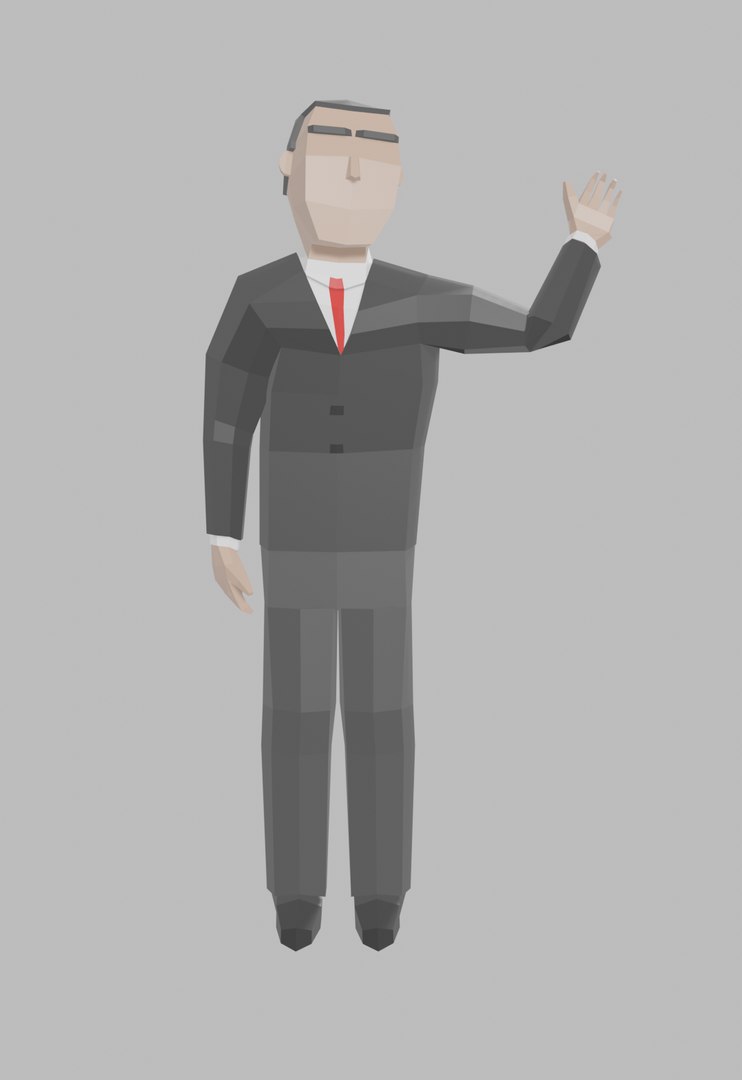 3D Businessman Rigged Unity Model - TurboSquid 1566685