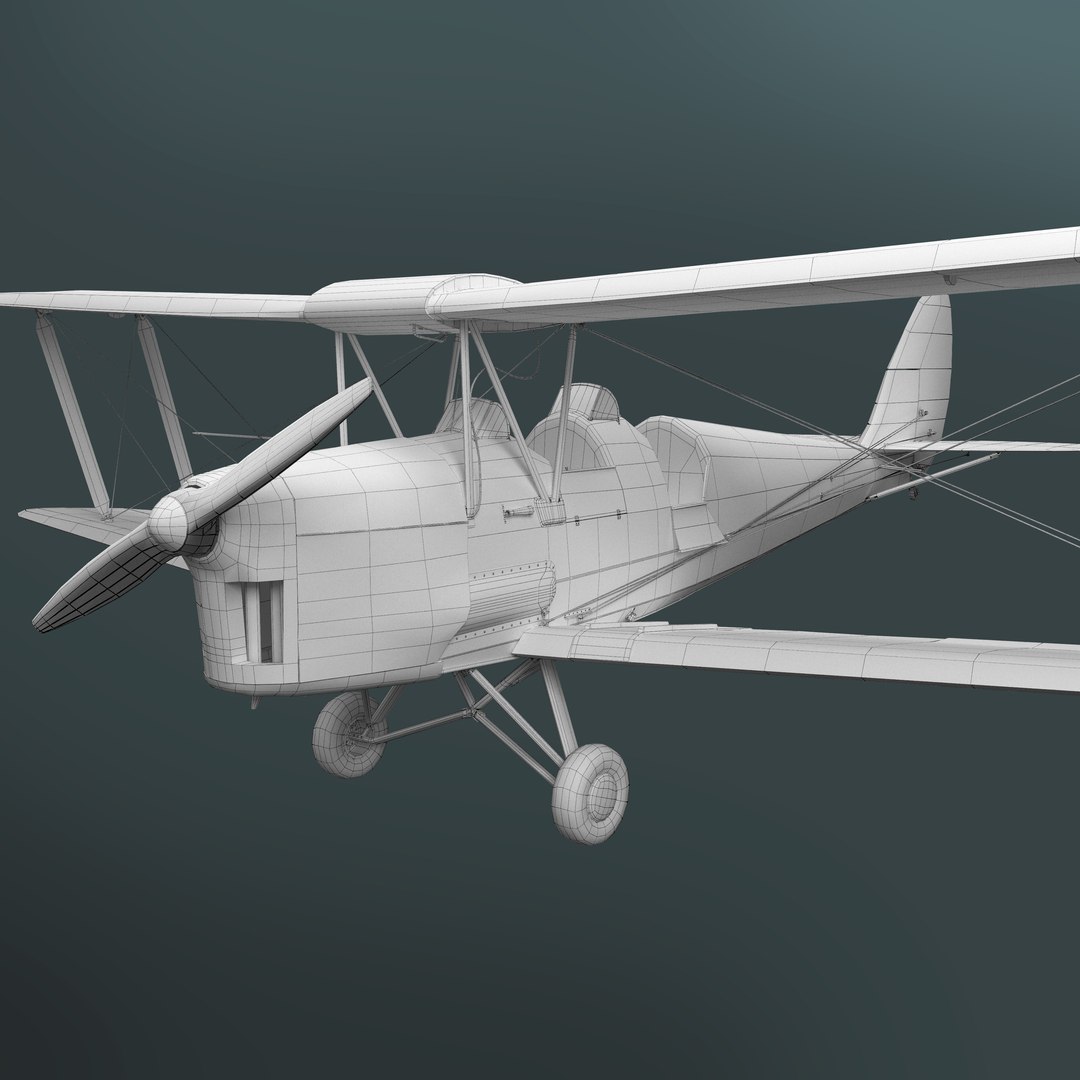 Tiger Moth 3D Model | 1141981 | TurboSquid