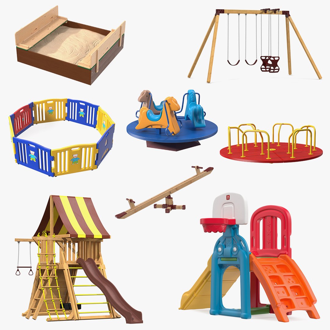 Playground Collection 6 3D model preview