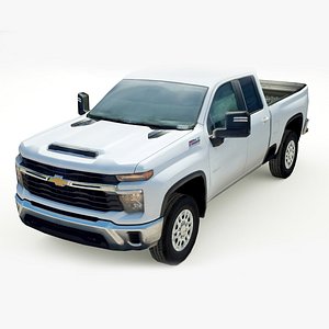 3D Chevrolet Silverado 2500 HD 2024