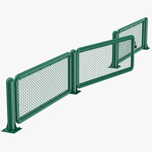 Seamless Metal Fence 01