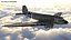 3D WWII Douglas C-47 Skytrain Rigged