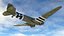 3D WWII Douglas C-47 Skytrain Rigged