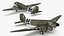 3D WWII Douglas C-47 Skytrain Rigged