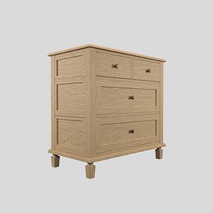 Sausalito 4-Drawer Dresser