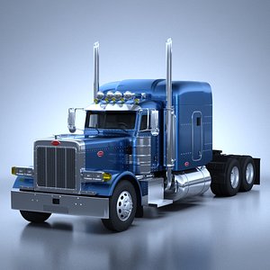 Peterbilt 379 Truck 1987 3D model