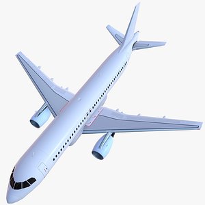 airplane airbus a320 3D