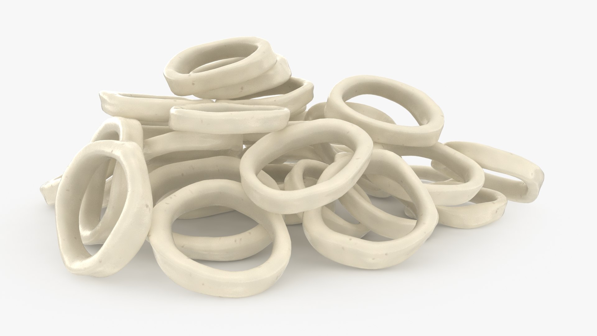 Squid Ring Pile 2 3D model - TurboSquid 2090060