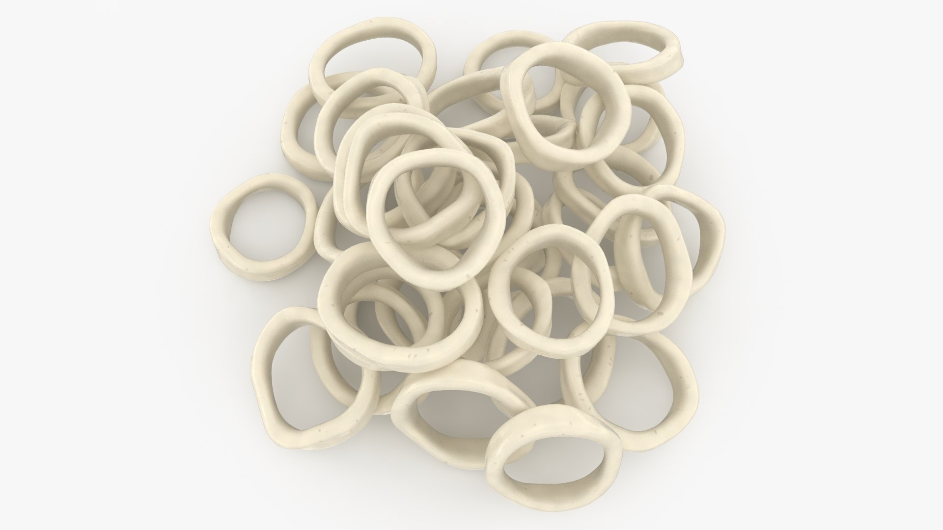 Squid Ring Pile 2 3D model - TurboSquid 2090060