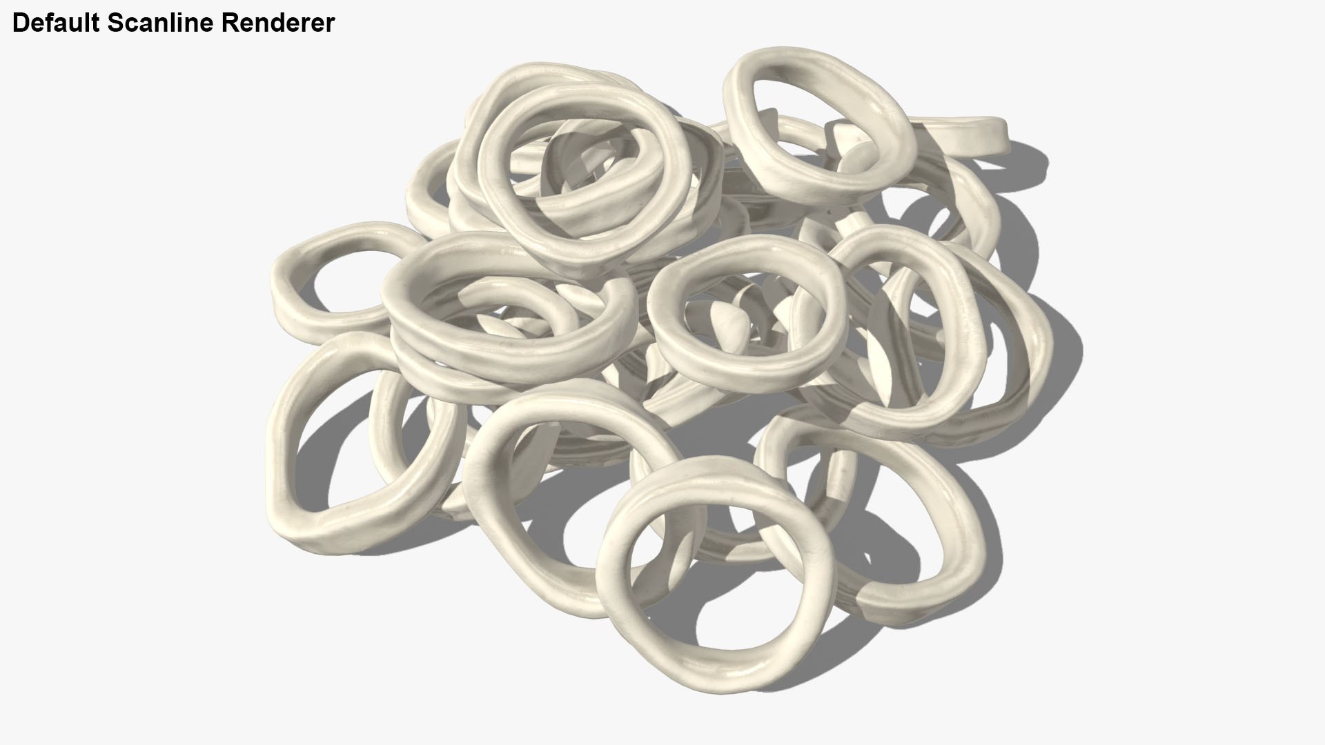 Squid Ring Pile 2 3D model - TurboSquid 2090060