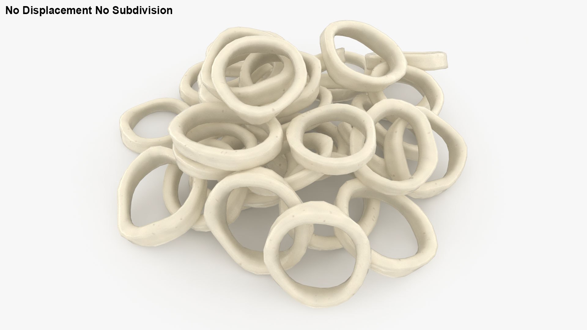Squid Ring Pile 2 3D model - TurboSquid 2090060