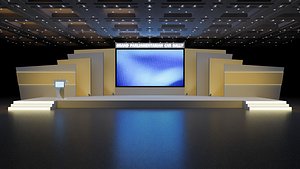 Event stage setup