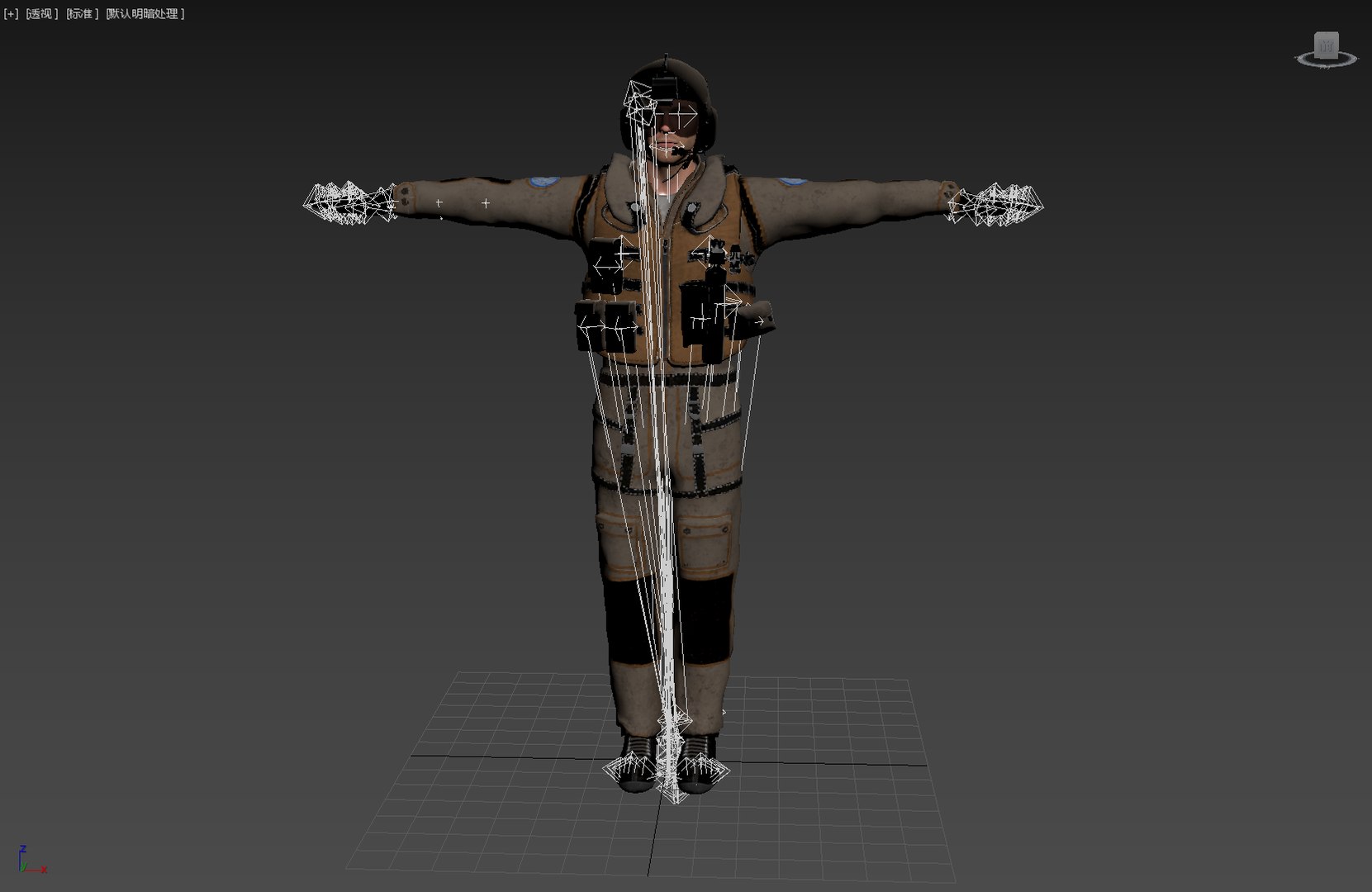 3D Pilot Rigged Model - TurboSquid 2253791