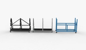 3D model Mild Steel Bar 03 3D model