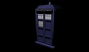 3d tardis doctor