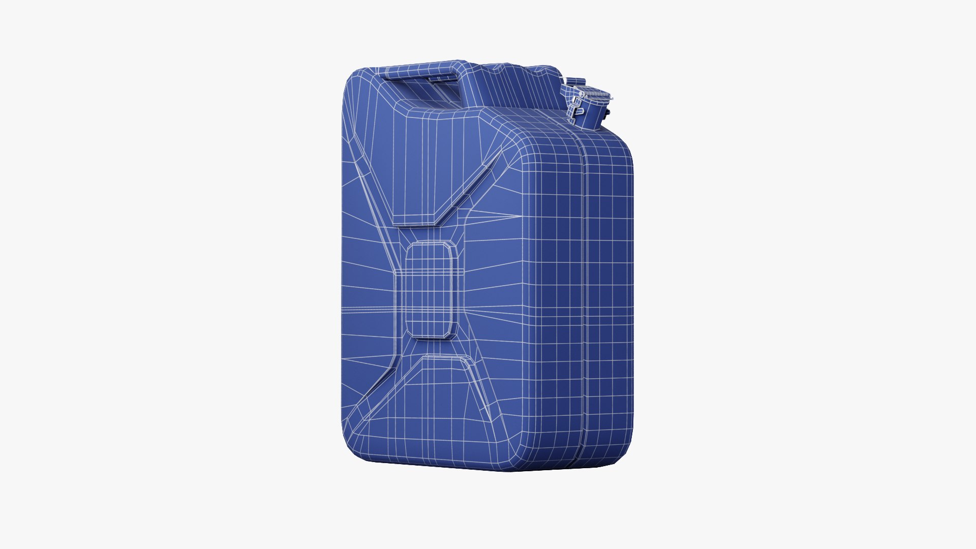 Jerry Can Green Dirty 3D model https://p.turbosquid.com/ts-thumb/Gu/ctXvPh/mP/wireframe_06/png/1740729602/1920x1080/fit_q87/18189894094a9e06130b1b62e3fc05de531828d3/wireframe_06.jpg