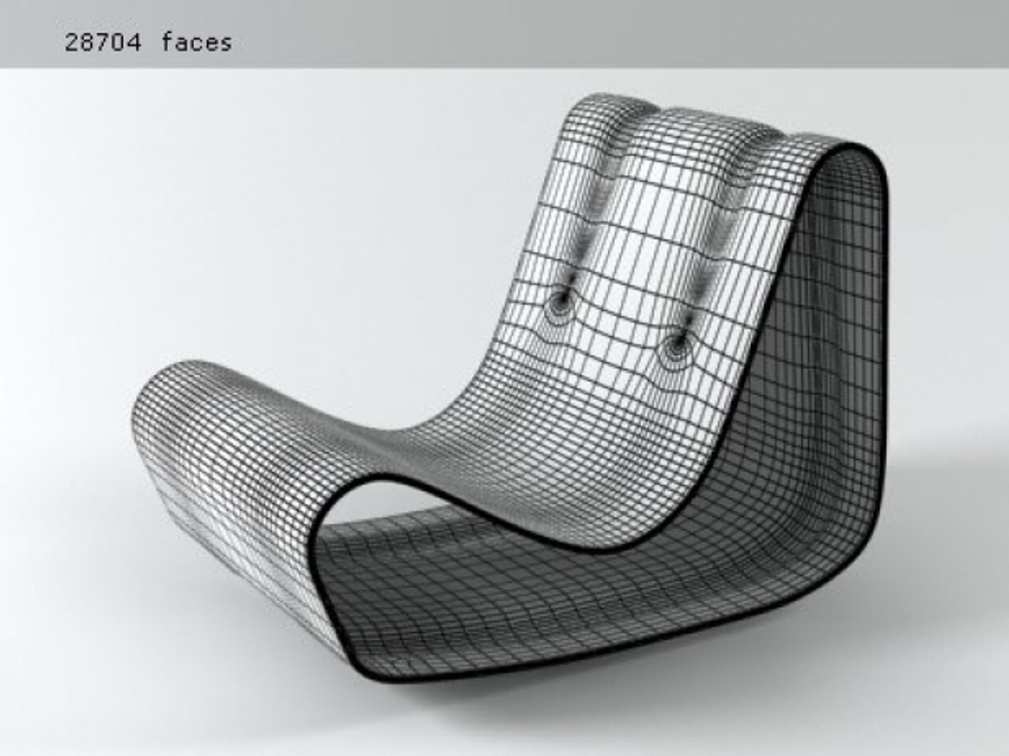 3D Loop Chair - TurboSquid 1180597