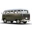 Volkswagen Type 2 Black Rigged