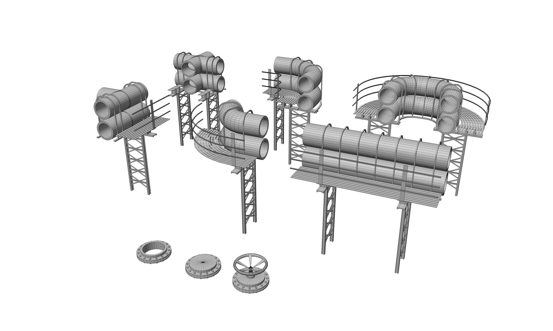 3D Industrial Pipe Set model https://p.turbosquid.com/ts-thumb/Gu/kYx3qo/Hj/pipeset0112/jpg/1646335788/1920x1080/fit_q87/9c15bb4fd6b90d8d08b166a7d49cab18aef955b4/pipeset0112.jpg
