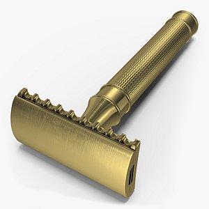 3D bronze safety razor