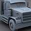 semi trailer truck 3d 3ds
